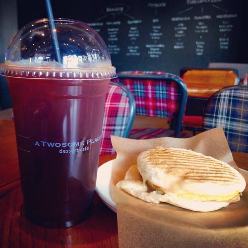     ...        #Seoul #Dessert #Cafe #Morning #Coffee #Iced #Americano #Panini Good morning!! Have a good one!! ©  Jude Lee