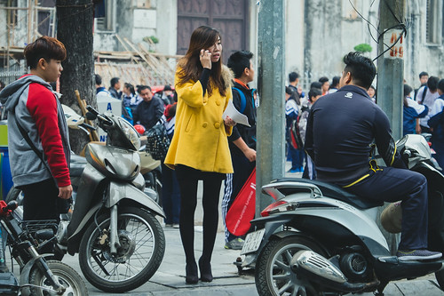 Girl With Yellow Jacket