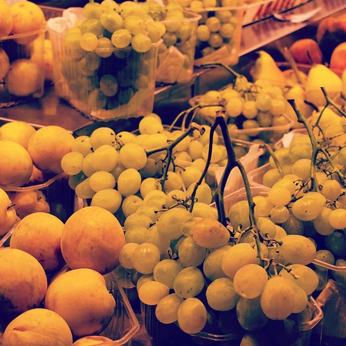 2012     #Travel #Memories #Throwback #2012 #Autumn #Barcelona #Spain      #Rambla #Boqueria #Market #Fruit #Grape ©  Jude Lee