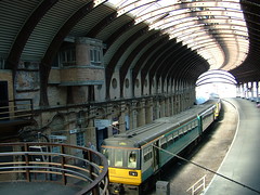 York Train Station - Yellow Train