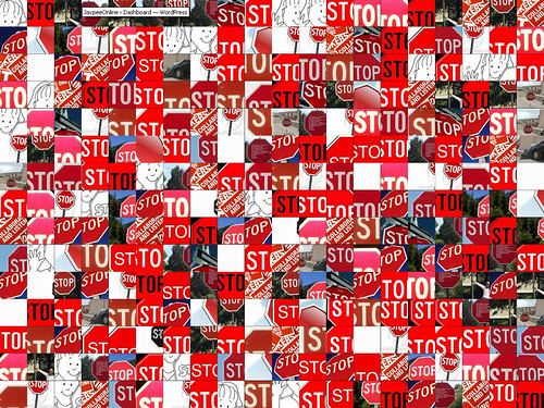 Stop Sign Montage