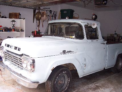 ford 1959 f100 restoration project