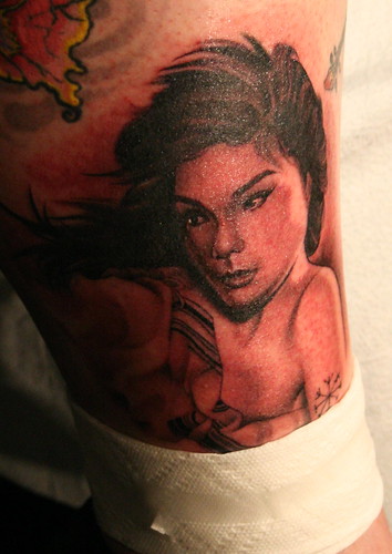 kings ave tattoo. Kat Von D of Miami Ink @ Kings Avenue Tattoo, Massapequa NY