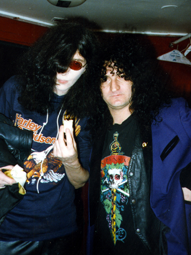 Joey Ramone & Rick Richards