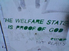 The welfare state is proof of god