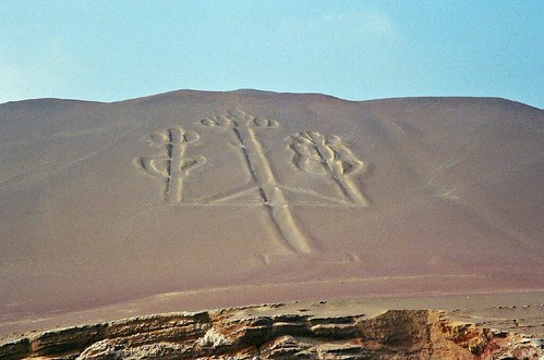 The symbols of Paracas in Peru