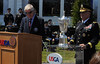 I Corps participates in the U.S. Open, Opening Ceremony