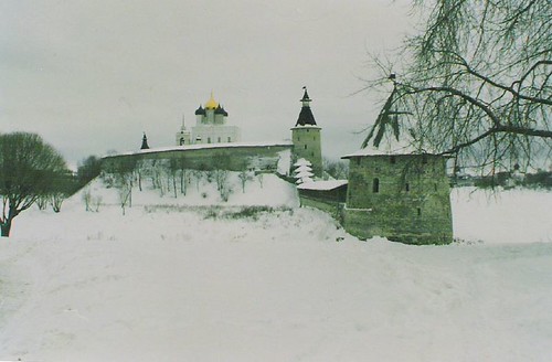 Pskov's Kremlin and Trinity Cathedral ©  SergeyRod