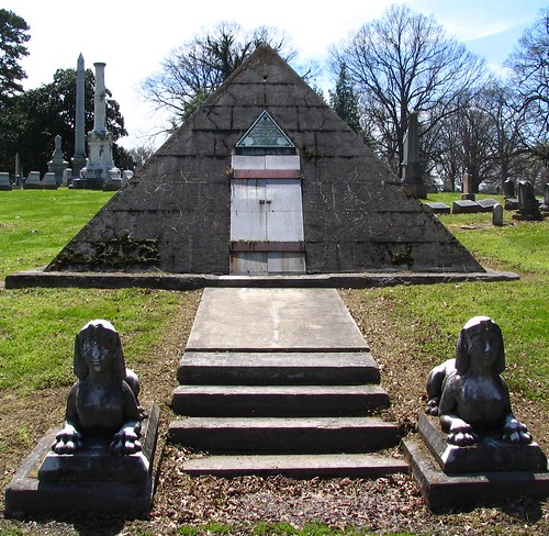 Pyramid Gravesite for an Eccentric Man