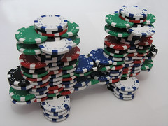 poker chip bridge