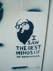Boulder Graffiti: Allen Ginsberg