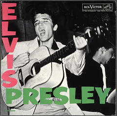Elvis Presley skivomslag 1956