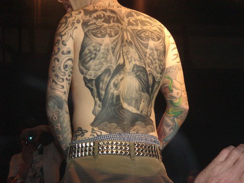 large tattoo. Some of the participants in the Best Large Tattoo category at the Berlin