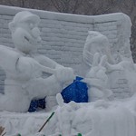Sapporo Snow Festival - Wallace and Gromit