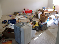 Living Room in Disarray (It's Not My Fault)