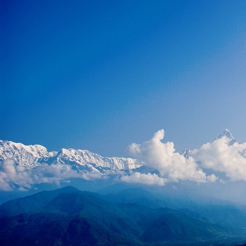   ... 2009   ...     #Travel #Memories #2009 #Pokhara # #Nepal        ...   ... #Machapuchare #Fish #Tail #Mountain # #Annapurna #Himalayas #Sarangkot #Landscape #Sky #Cloud ©  Jude Lee