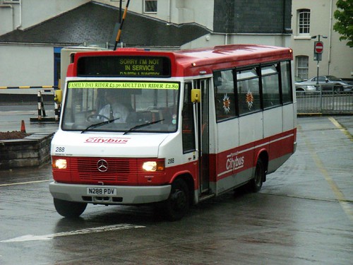 288 N288PDV Plymouth Citybus