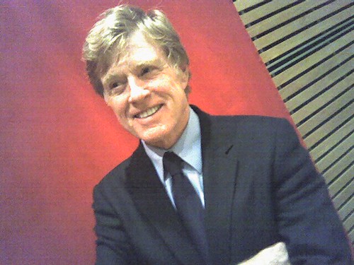 I had dinner with Robert Redford
