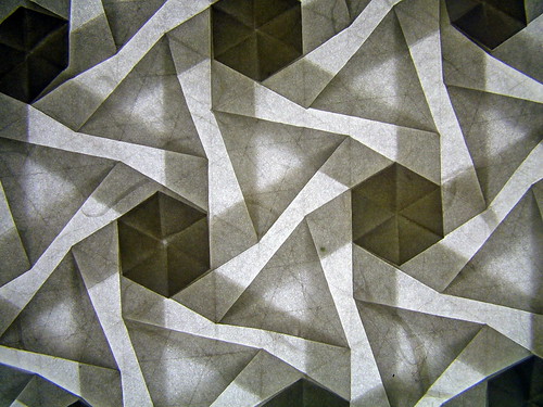 Pinwheel tessellation, version 2, reverse, backlit by EricGjerde, on Flickr
