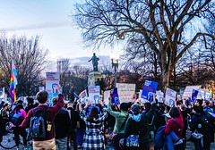 2017.02.22 ProtectTransKids Protest, Washington, DC USA 01089