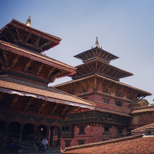   ... 2009   ... #Travel #Memories #2009 #Patan #Kathmandu #Nepal    ...   ...    #Temple #Pagoda #Roof ©  Jude Lee