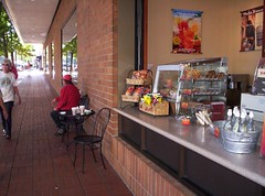 Espresso Window, Nordstrom Dept. Store, Pioneer Courthouse Square, Portland, Oregon