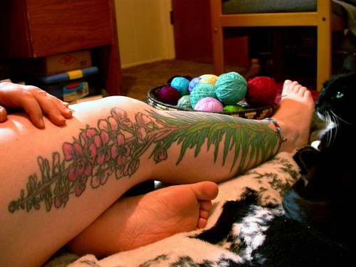 Fireweed tattoo