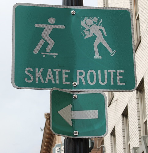 Portland Vacation: Skate Route