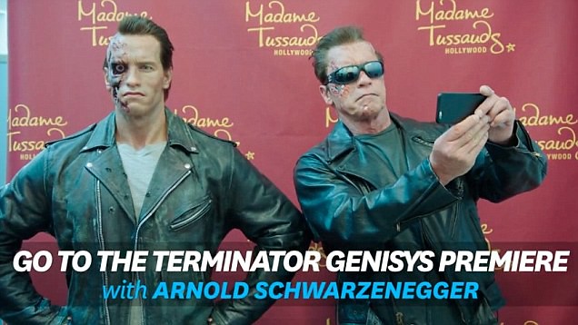 Terminator Prank By Arnold Schwarzenegger On Fans