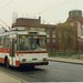 Hradec Králové  Czechoslovakia Škoda 14Tr trolejbus nr 05,  Feb 1992