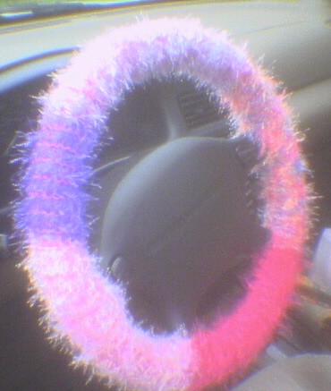 Steering Wheel Covers. Fuzzy Steering Wheel Cover