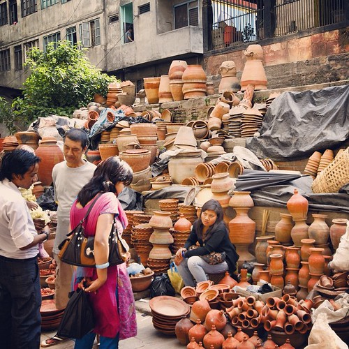   2009   ...    #Travel #Memories #2009 #Kathmandu #Nepal #Buddhist #Street #Market #Plaza #Pottery #PrayForNepal ©  Jude Lee