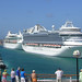Aruba - Three Cruise Ships