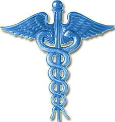 Caduceus Symbol - Medical Symbol MD