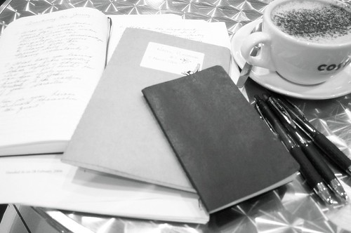 Coffee and Moleskine III by Lost in Scotland.