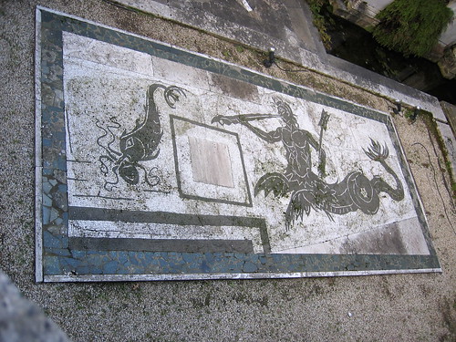 mosaic at Villa Giulia