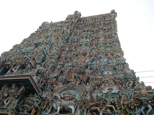 Meenakshiamman Temple, South Gopuram,Madurai