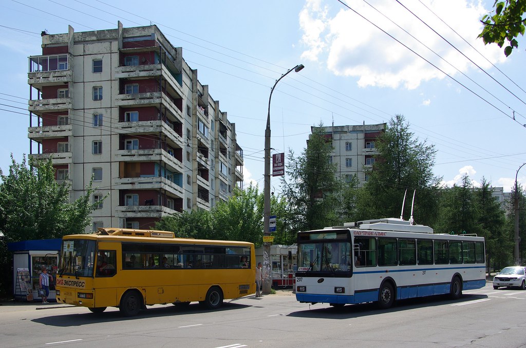 : Irkutsk trolleybus VMZ-5298.00 297