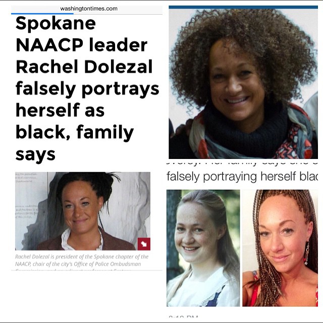This world is polluted with a bunch of nut cases, no lie! NAACP President of the Spokane Chapter, RACHEL DOLEZAL, is one of them! Let me tell you what she did. Apparently her estranged white parents who are of Czech, Swedish, & German decent decided to bl