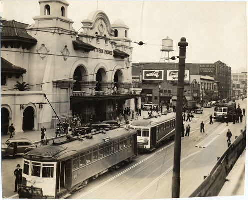San Francisco: Former Southern Pacific Depot at 3rd and Townsend Streets, 1941