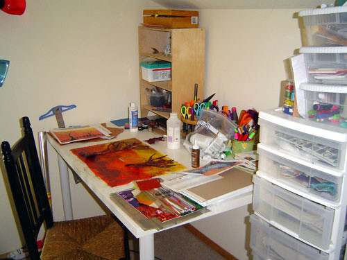 collage desk