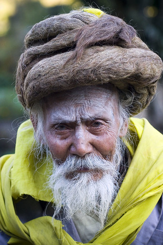Natty dreads This old saddhu in Nepal was more than willing to remove his 