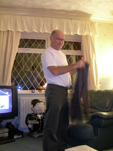 simon cowell trousers. Pete with Simon Cowell trousers