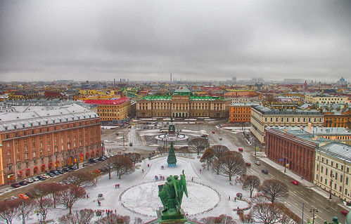 Isaakievskaya Square, Saint-Petersburg ©  Andrey Korchagin