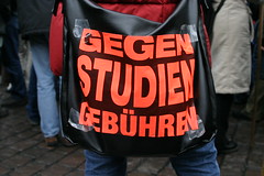 Demo - gegen Studiengebühren - Mannheim