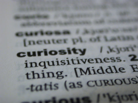 Curiosity in the Dictionary