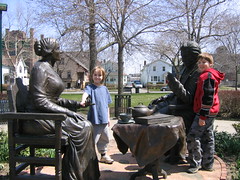 Susan B. Anthony Square Statue