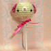 Amigurumi Puppy Lollipop- Vanilla Raspberry
