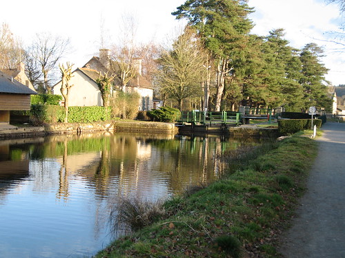 Canal Lock near Malestroit
