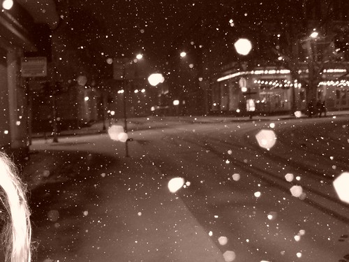 Odessa im Schnee